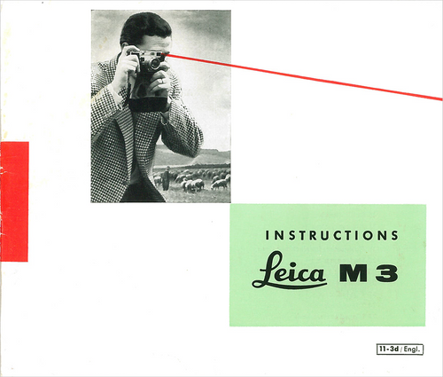 Instructions Leica M3 