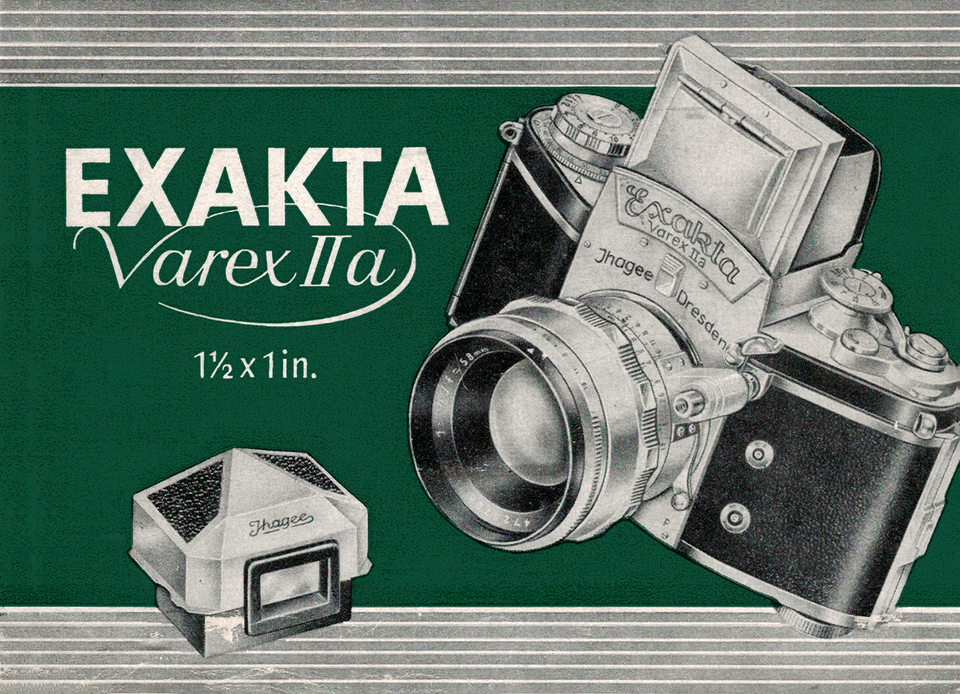 EXA instruction manual, Exakta 24X35mm user guide, EXA Mode d'emploi, PDF camera