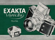 Instructions for using the Exakta Varex IIa — Free Download