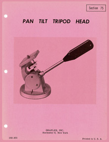 SECTION 75 - Graflex Pan Tilt Tripod Head Service Instructions & Parts Catalog - Free Download