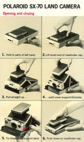 Polaroid SX-70 Land Camera Quick-Start Instructions P983A 9/73 - Free Download