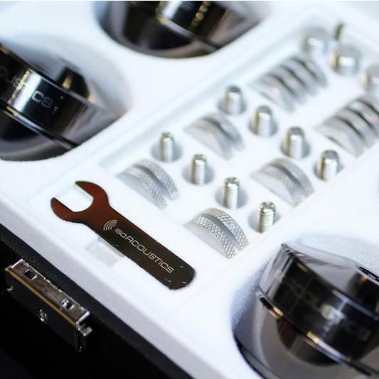 IsoAcoustics GAIA 1 footers - Krispy Audio