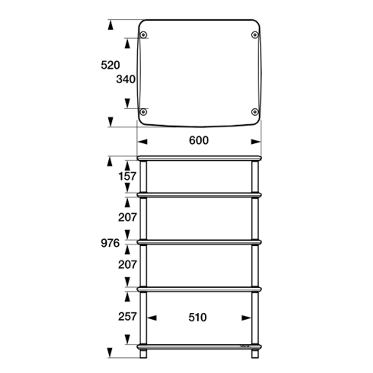 Taoc CL-5S rack