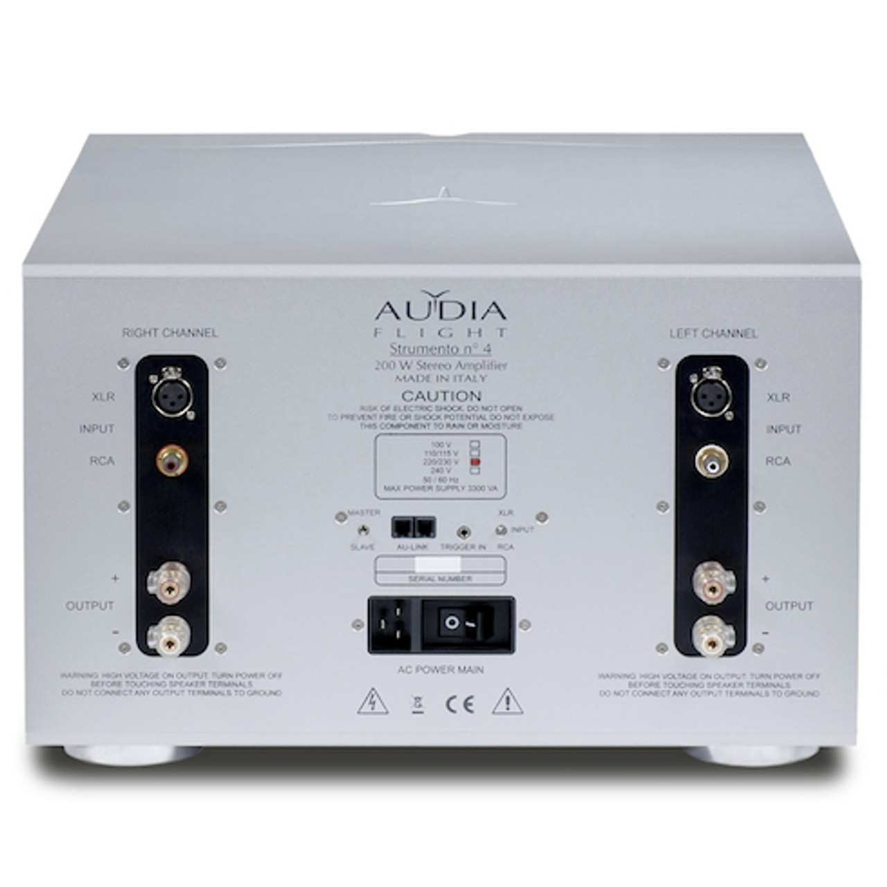 Audia Flight Strumento N°4 Mk2 stereo power amplifier