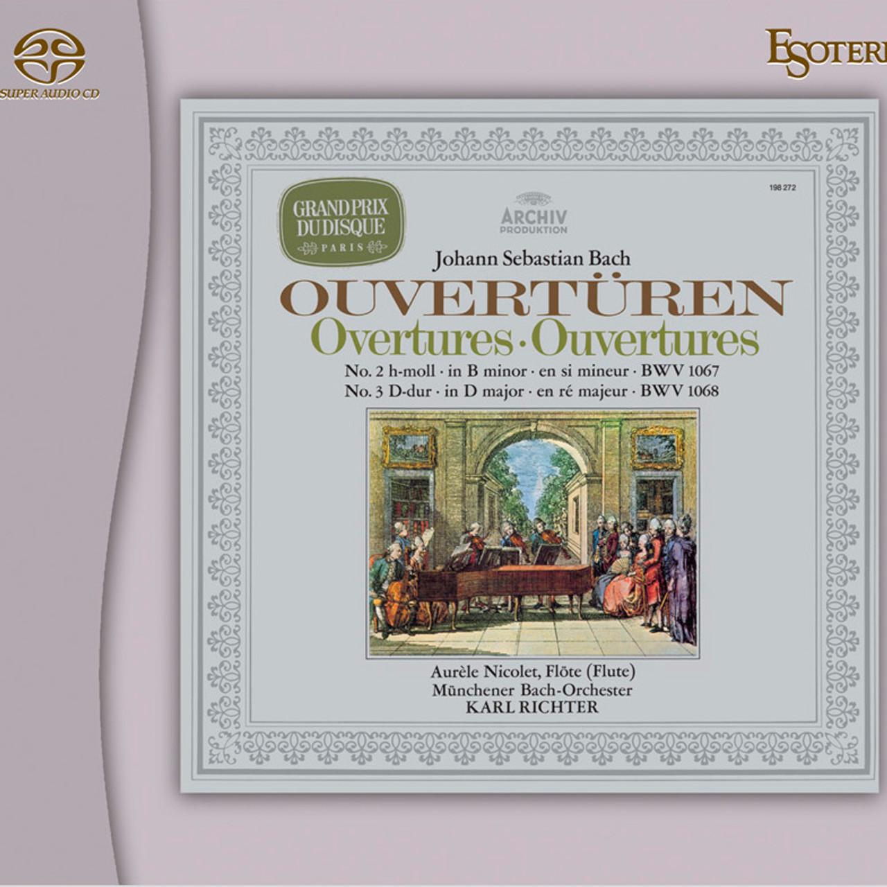 Bach Orchestral Suites No.2 & 3 Esoteric SACD