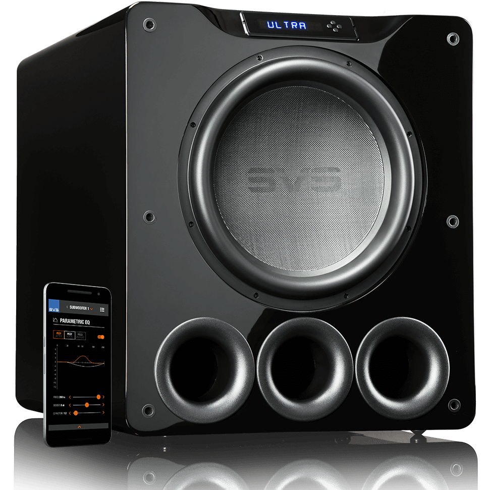 Dual SVS PB-16 Ultra subwoofers