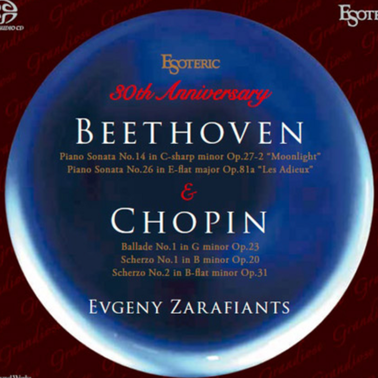 Esoteric Beethoven/Chopin 30th Anniversary SACD