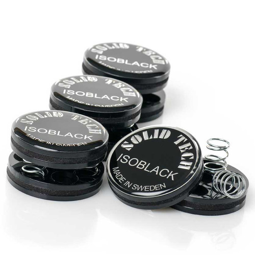 Solid Tech Isoblack Vibration Isolators