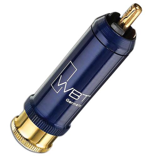 WBT-0110Ag RCAコネクター 端子は銀製　素晴らしくいい音がします。 WBT-0110Ag RCAコネクター 端子は銀製。2セットの販売になります