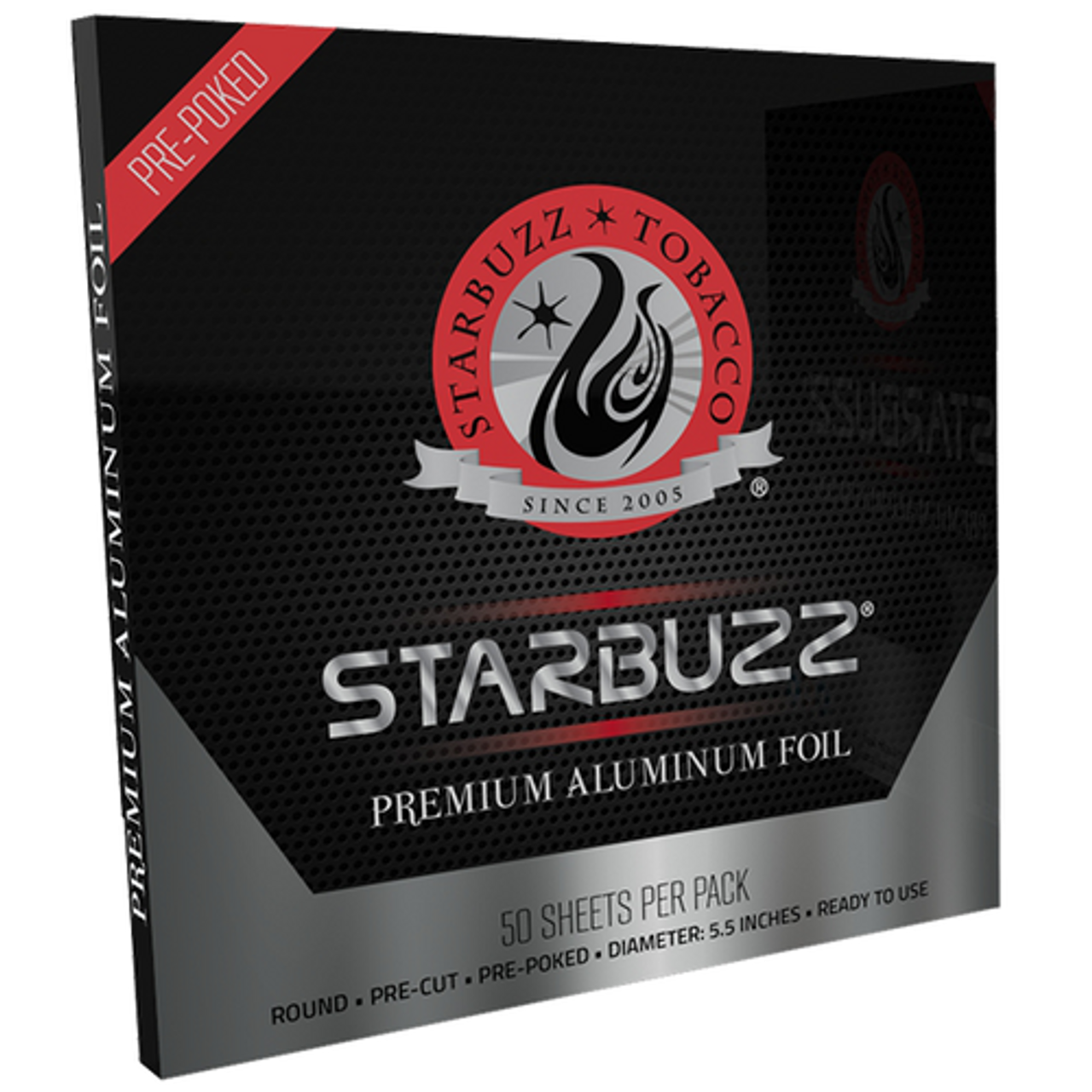 Starbuzz Original Pre-poked Hookah Foil Sheets