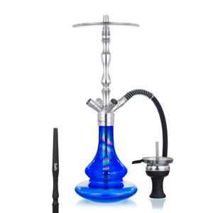 Aladin MVP 500 Hookah - Full Shiny Blue Aladin MVP 500 Hookah - Full Shiny Blue