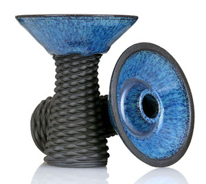 CONCEPTIC DESIGN 3D-13 HOOKAH BOWL - BLUE CONCEPTIC DESIGN 3D-13 HOOKAH BOWL - BLUE
