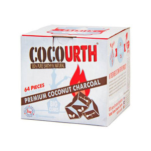 CocoUrth Organic Coconut Charcoal (64 Pieces – Big Cubes) CocoUrth Organic Coconut Charcoal (64 Pieces – Big Cubes)