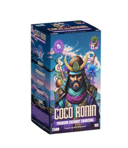 COCO RONIN PREMIUM COCONUT CHARCOAL - 25MM COCO RONIN PREMIUM COCONUT CHARCOAL - 25MM