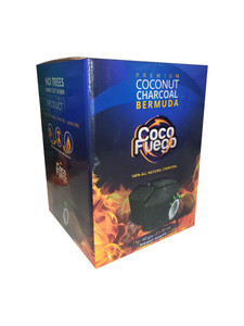 COCO FUEGO CHARCOAL BERMUDA - 60 pcs COCO FUEGO CHARCOAL BERMUDA - 60 pcs