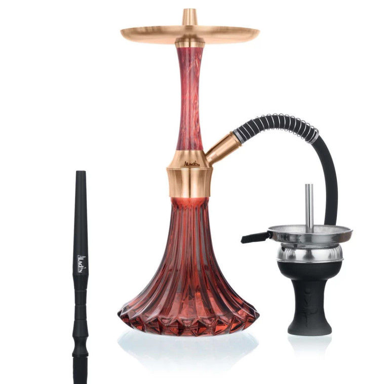 Aladin EPOX 360 Hookah - Red Copper