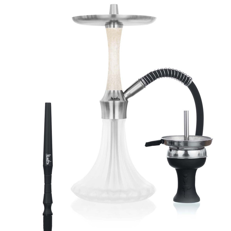 ALADIN EPOX 360 Hookah Flat - White Snow