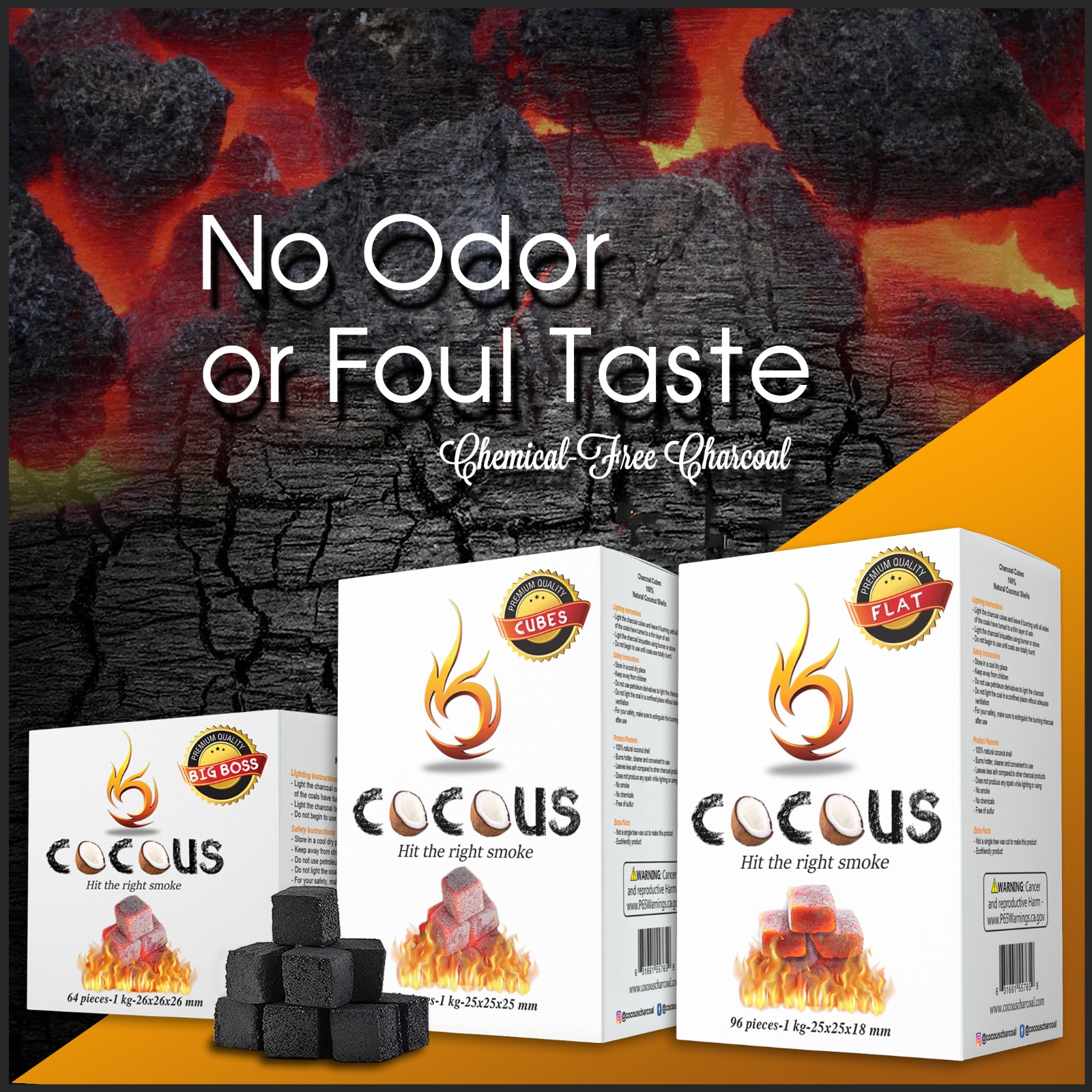 A Detailed Comparison of the Different Types of Charcoal! MY HOOKAH USA