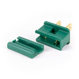 UL Slide-On Male Plug - Green- SPT2