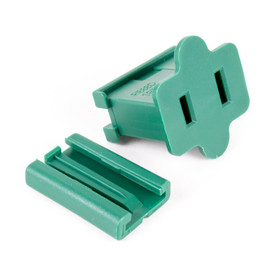 UL Female Slide-on INLINE Connector - Green