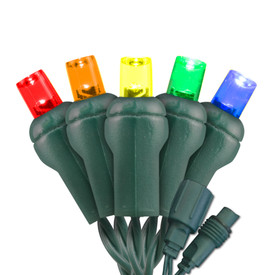 5-Multi Color Commercial Grade 5MM Conical LED Light String