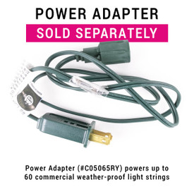 Power Adapter Sold Separate!