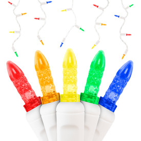 5-Multi Color Premium Grade M5 LED Icicle Lights