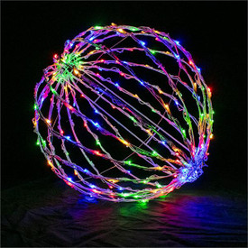 Multi Color 16" Folding LED Light Sphere