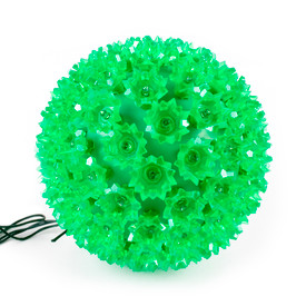 Green 7.5" LED Light Sphere