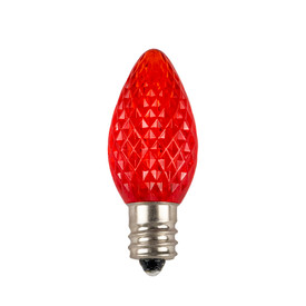 Red C7 SMD Dimmable LED Replacement Bulb