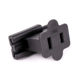UL Slide-On Female Plug - Black - SPT2
