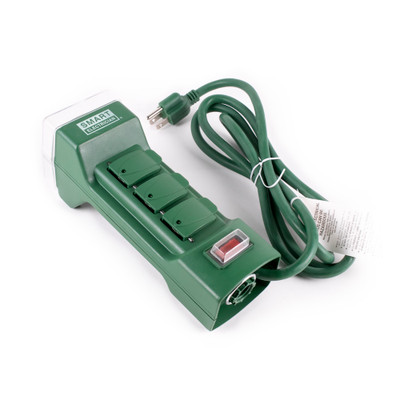 25' C9 Light String - Green Wire - 25 Sockets - 12 Spacing