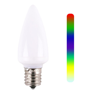 C9 7-Color Change Smooth LED Replacement Bulb