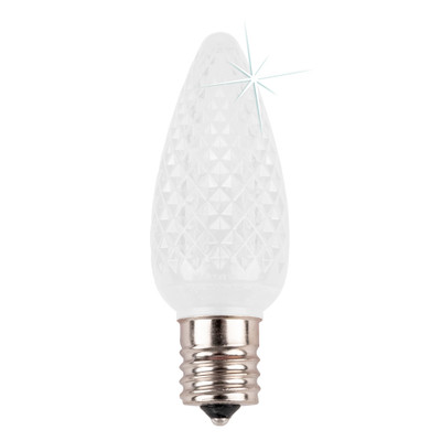 Cool White C9 SMD Twinkle LED Replacement Bulb