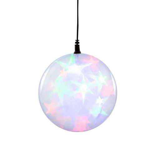 Multi Color 6" Holographic LED Light Sphere
