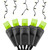Lime Frost 5MM Conical Frost Halloween Icicle LED Lights