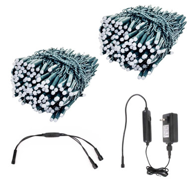 Twinkly Pro - 2 Port RGB Capsule String Light Kit | Holiday LEDS