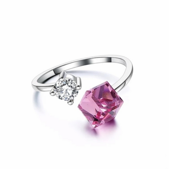 Pinks Cube Ring