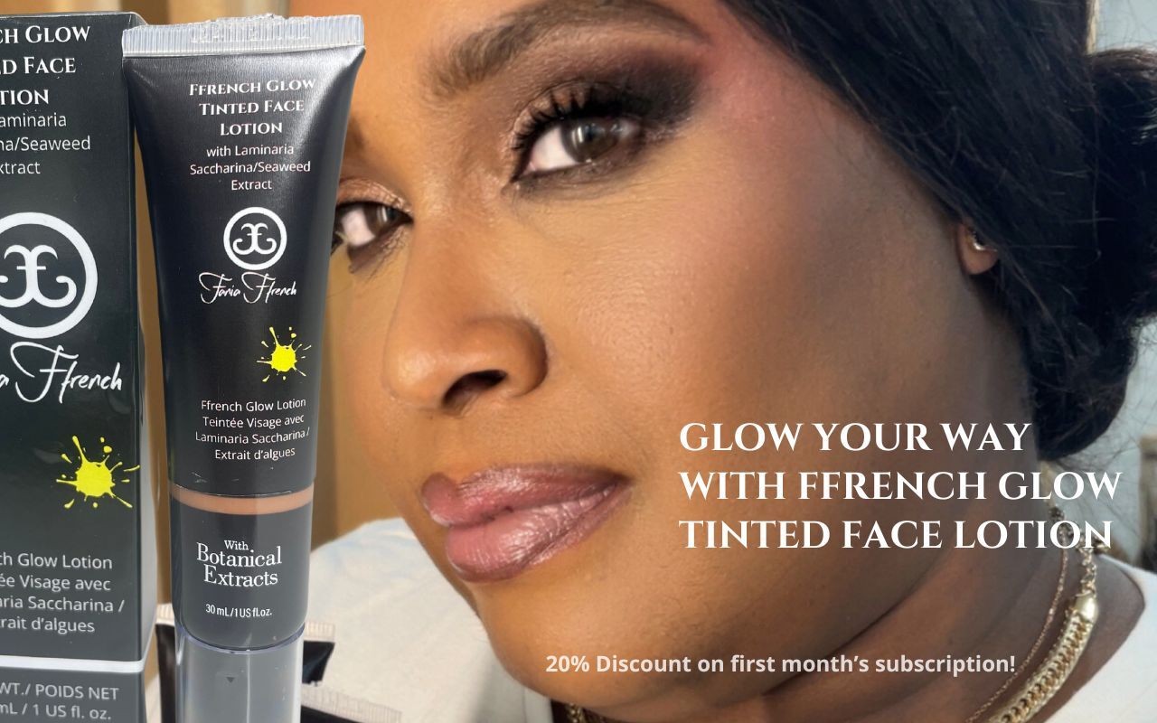 ffrench glow, bb cream, face lotion, fania ffrench, glow, glowup, ffrench, f, ff, fffrench, french, tinted face lotion, cc cream, seaweed, laminaria saccharina