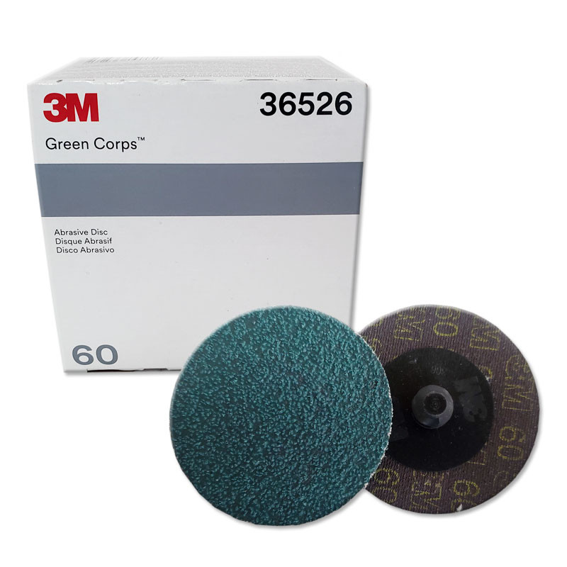 3M 36526 2-inch Roloc Sanding Discs | 60 Grit Grinding Discs