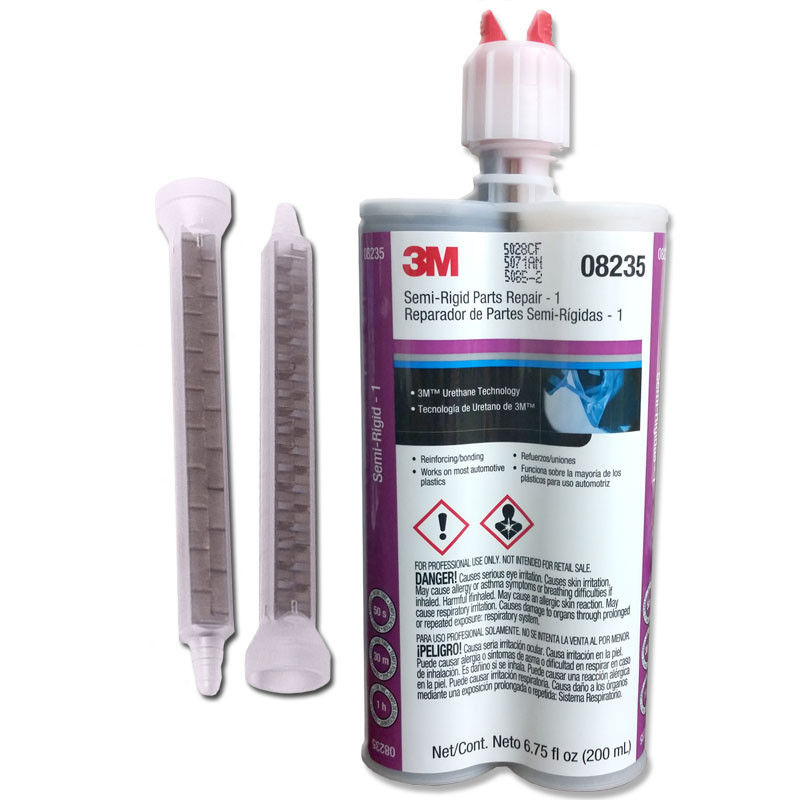3M 08235, Automix Semi-Rigid Plastic Parts Repair Adhesive | R & E