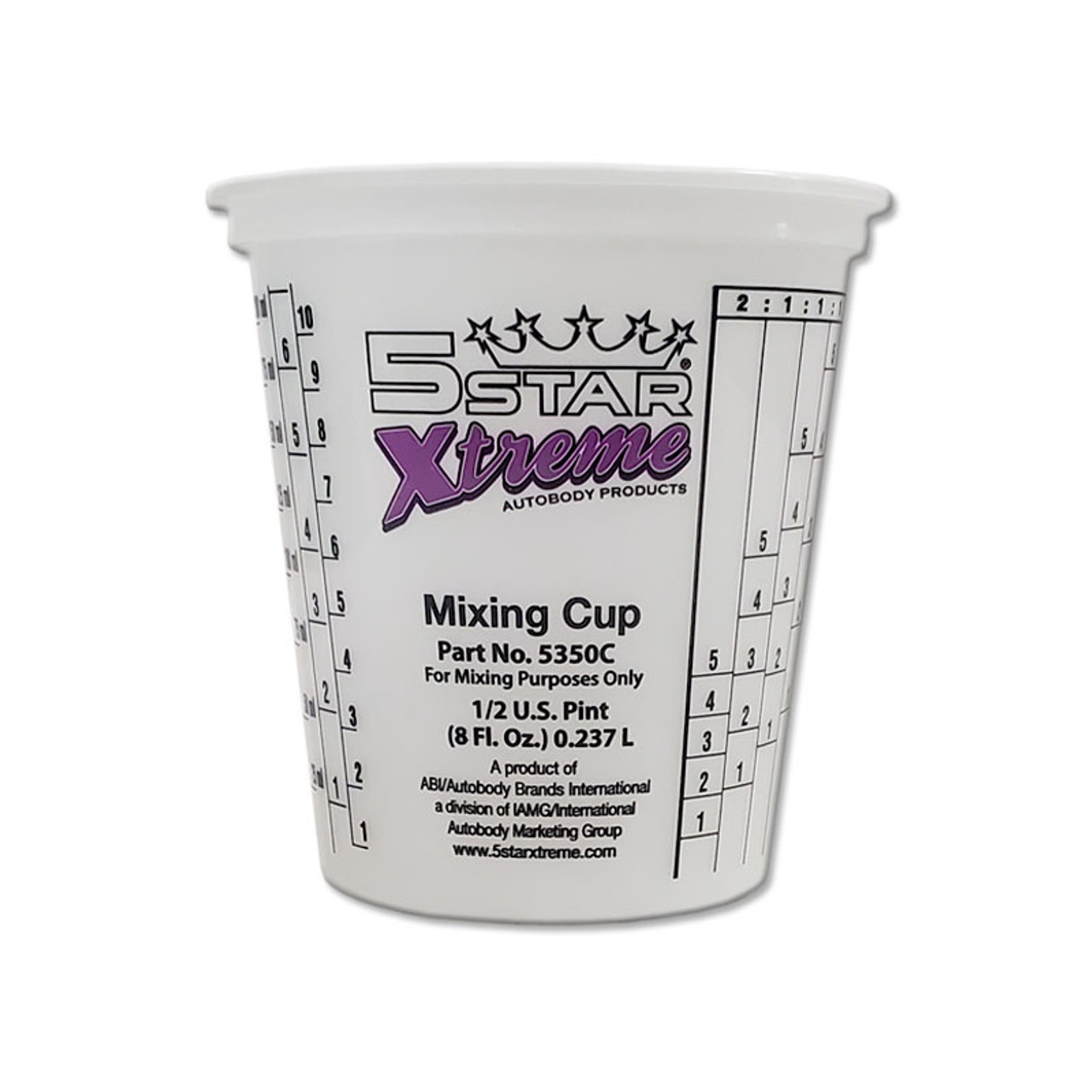REV DOX249, 8 ounce Mix Cups