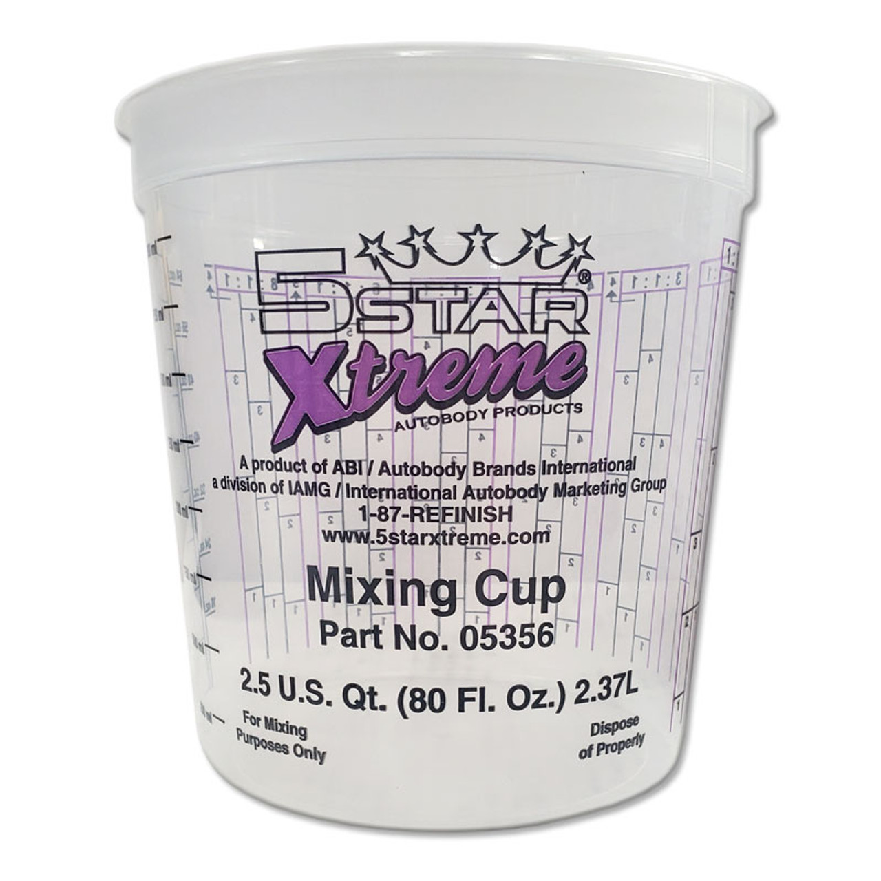 E-Z Mix 1 Quart (32 oz.) Disposable Measuring & Mixing Cups (100 per Case)