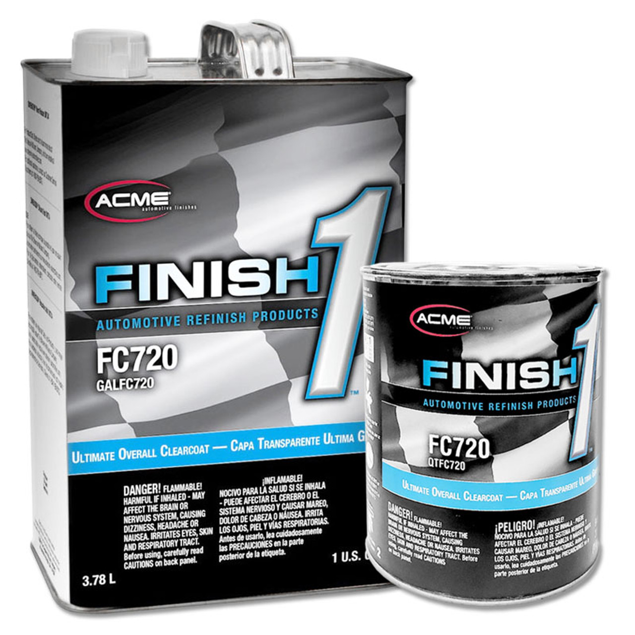 Acme FC720, Ultimate Overall Clear Coat R & E Paint Supply