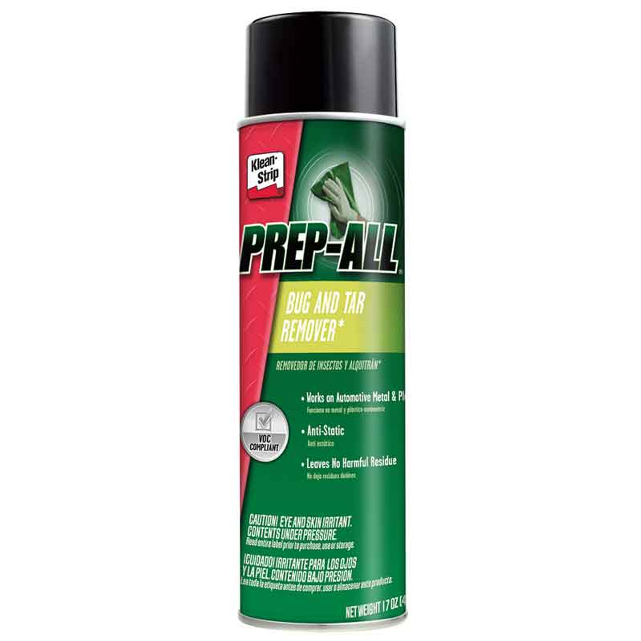 Kleanstrip ESW362 Prep-All Wax & Grease Remover, 13.5 oz. Aerosol