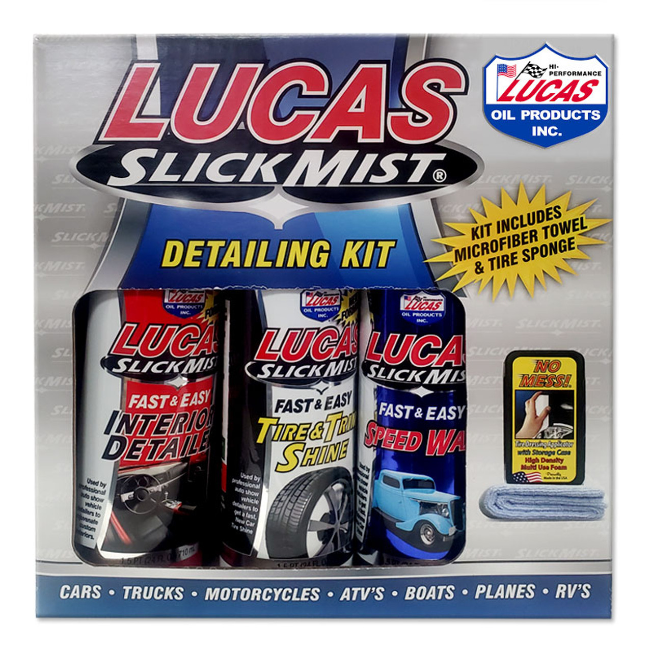 Lucas Oil 10160 Slick Mist Speed Wax - 24 Ounce (Pack of 2)