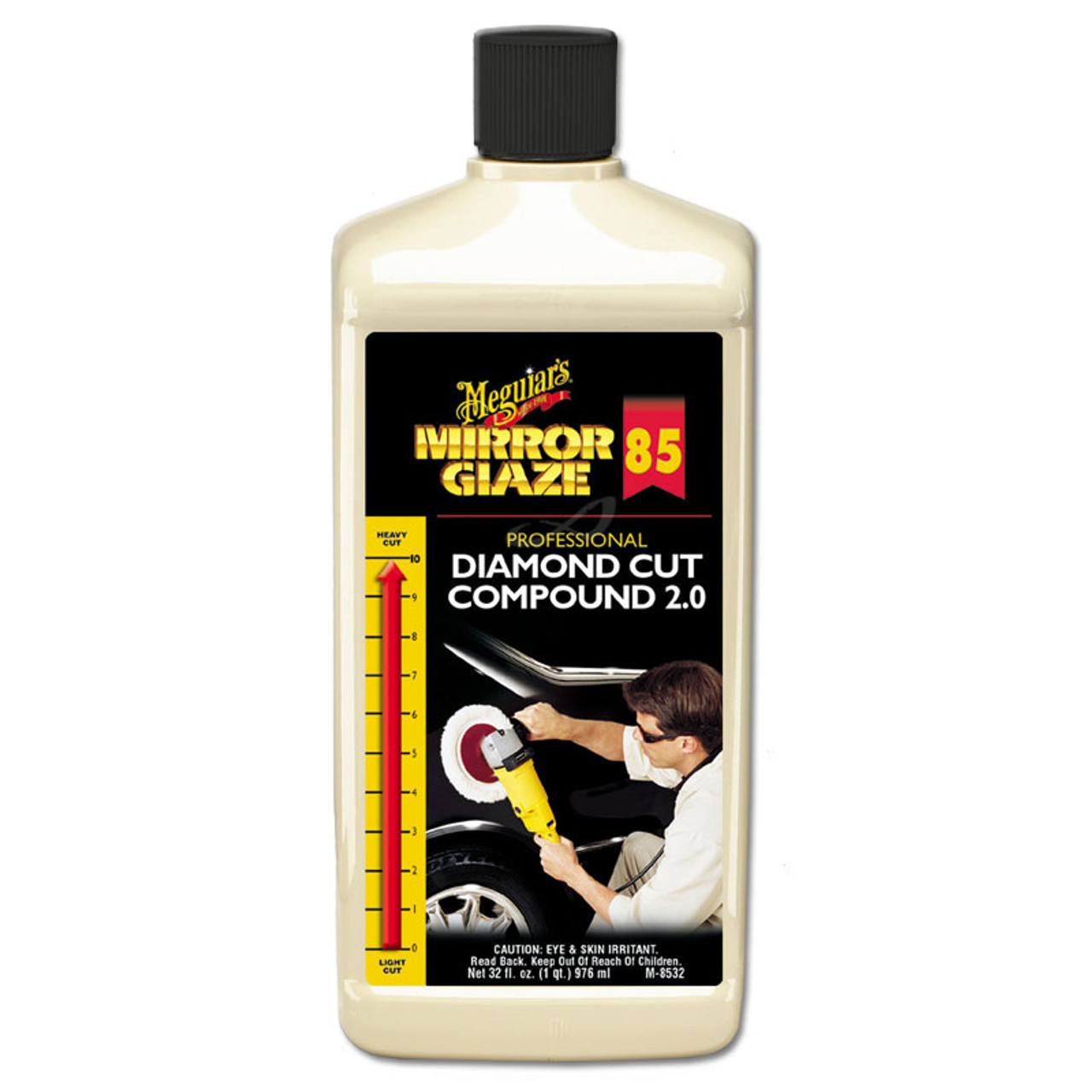 Meguiars M8501 Meguiars Diamond Cut Compound,White