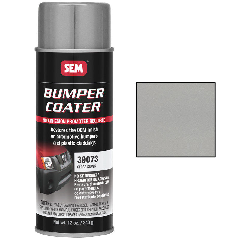 SEM 39073, Gloss Silver Metallic, Bumper Coater | R & E Paint Supply