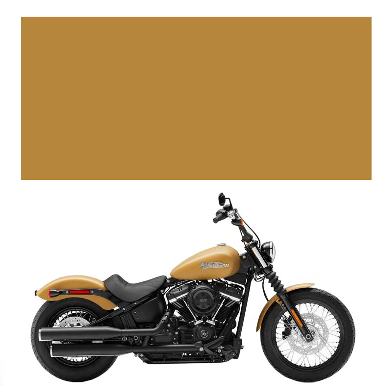 There's the updated version....can't bring myself to paint over the  original. Was going to try and locate a quart of that OEM Olive Pearl Denim.......decided  not to...... : r/Harley