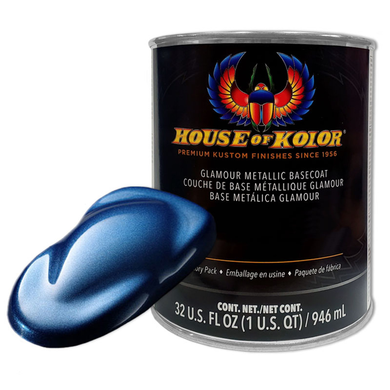  Burple Candy Basecoat 8-Ounce Can House of Kolor : Automotive